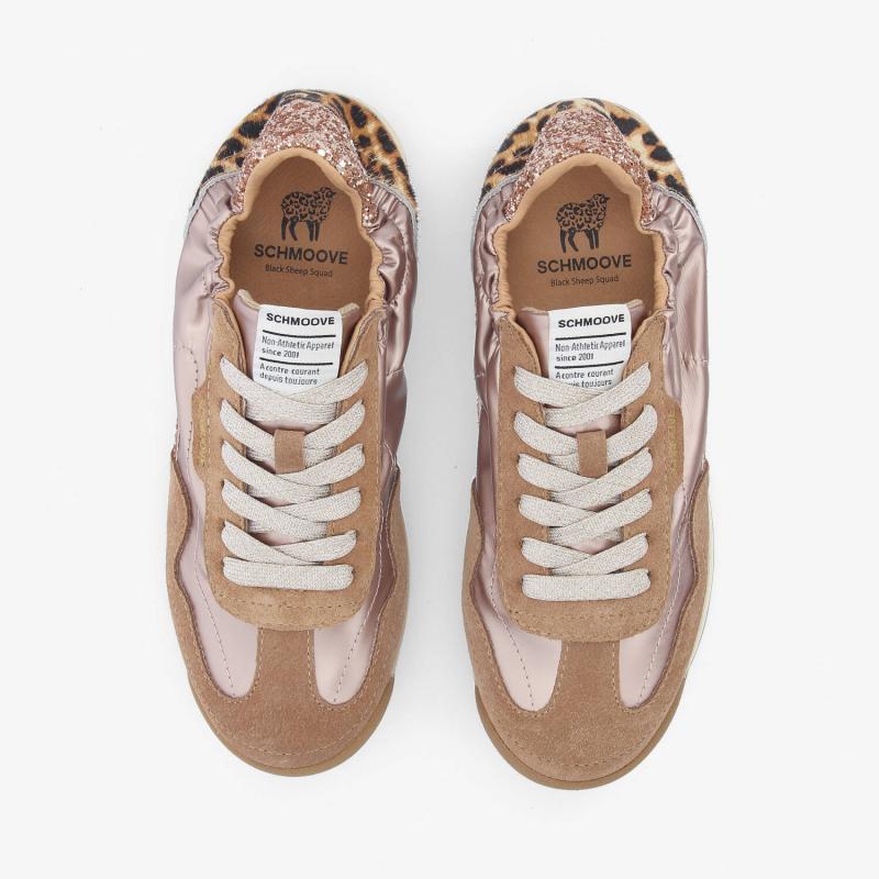 CAMDEN SNEAKER W - NYL/SDE/GLITTER - ROSE